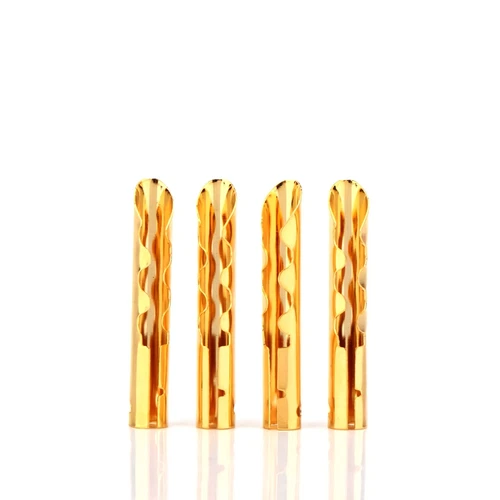 Conectores de cable de altavoz de enchufe plátano tipo plátano enchapados en oro 24K cobre BFA 4 mm tipo Z 12 piezas - Imagen 2 de 7