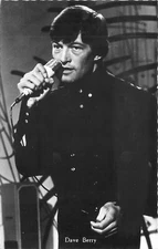 Postcard RPPC Dave Berry 1960s Pop Rock Singer 23-9114