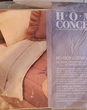 VTG Twin Extra Long Sheet Fitted “Off White” No Iron Richs Home Concept NEW Pack