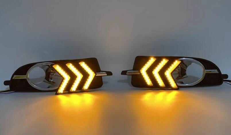 Mod de funcionamiento diurno con luz LED 2 colores para sedán Buick Lacrosse EG2 2009-2012 Foto 2 de 4