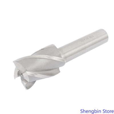 35mm Cutting Diameter Straight Shank 4 Flutes End Mill Milling Cutter N7O1