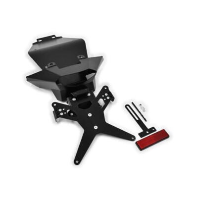 IBEX ZIEGER KENNZEICHENHALTER KIT KOMPLETT VERSTELLBAR KTM DUKE 200 2012-2015