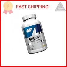 GAT Sport Essentials Omega-3 Purified Fish Oil, 90 Softgels