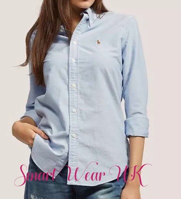 Ralph Lauren Ladies Long Sleeve Oxford 