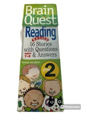 Brain Quest Grade 2 Reading Revised 2nd Edition 2 Deck Set Ages 7-8 Very Good 