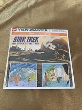 ViewMaster 3 Reel Packet B555 SEALED Mr Spock's Time Star Trek Show Cartoon 1974