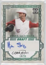 2020 Leaf Ultimate Draft Emerald Spectrum 14/25 Nick Swiney #BA-NS1 Auto 3b3