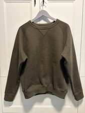Wonder Looper Crewneck Double Heavyweight  Khaki  Medium  Made In Japan