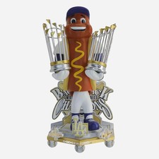 Dodger Dog Los Angeles Dodgers 2025 B2B World Series Celebration Bobblehead