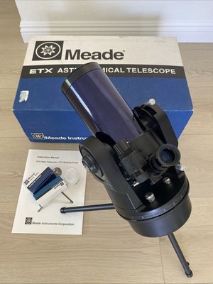 Meade ETX Astronomical Telescope 90MM P/N 3514-03-01 with Box - untested, as-is