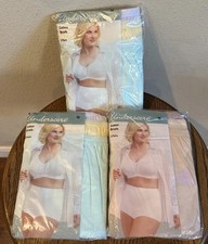 Underscore Cotton Briefs Pack of 3 Women's Underwear Sz 10 Lot 3 Pkgs NEW