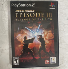 LucasArts Star Wars Episode III: Revenge of the Sith PS2 NTSC-U/C T w/ Case