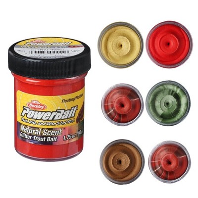 Berkley Powerbait Forellenteig Spices Trout Bait Forelle Köder Scharf Gewürz 50g