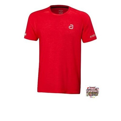 Andro Tischtennis Spiel Shirt JTTA Japan Table Tennis Association Official
