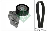 Schaeffler INA Keilrippenriemensatz 529 0524 10 FüR Ford Fiesta 7 HJ HF Focus 4