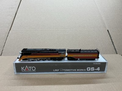 KATO SPUR N DAMPFLOK 4-8-4 GS-4 SOUTHERN PACIFIC DAYLIGHT LESEN!