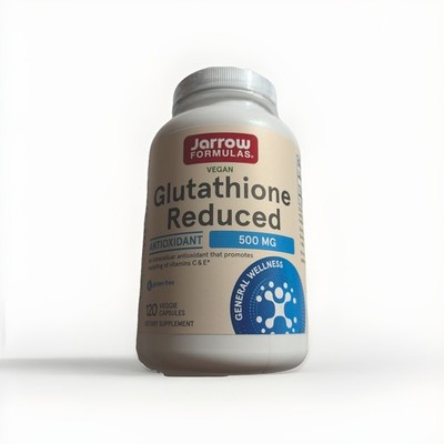 Jarrow Formulas Glutathione Reduced  Antioxidant 500mg 120 Caps Exp 11/28