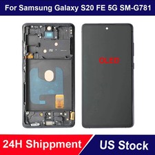 OLED For Samsung Galaxy S20 FE 5G G780/G781 LCD Screen Touch Digitizer Assembly