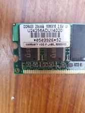 256MB DDR1 SDRAM desktop memory module.