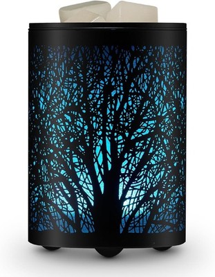 Tree Metal Wax Warmer - Electric Fragrance Candle Oil Burner for Wax 7 Colors LE