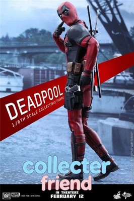 Hot Toys Deadpool 1/6 Scale Collectible Figure (MMS347) for sale