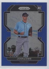 2022 Panini Prizm Tier II Blue Prizm Josh Lowe #215 0l0z