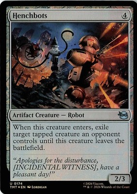 Henchbots Teenage Mutant Ninja Turtles Foil