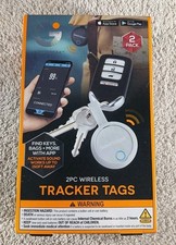 Smart Gear Key Finder, 2 Pack, Lost Keys, Baggage Locator Free Shipping New