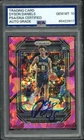 2022-23 Panini Prizm Dyson Daniels Pink Cracked Ice Rookie PSA 10 AUTO GEM #233
