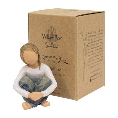 Willow Tree 'Spirited Child' figurine (# 26224) Susan Lordi DEMDACO NOS in box