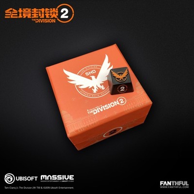 The Division 2 Keycaps Aluminum Alloy Cherry MX Single Keys w/Boxed Collection