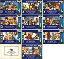 JACQUELINE BISSET NICK NOLTE 1977 THE DEEP LOBBY CARD 10PC PHOTO ENVELOPE SET