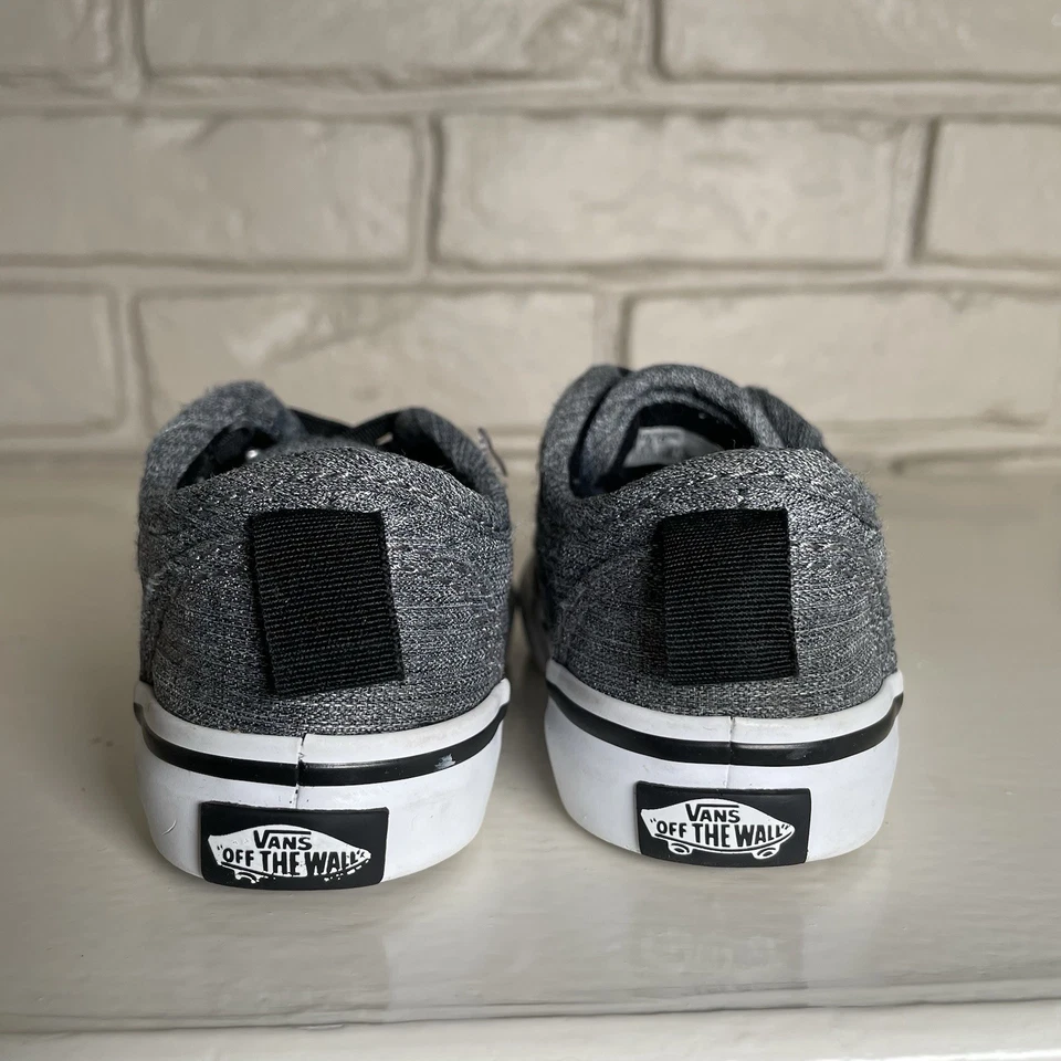 Toddler Vans Shoes Size 5C Slip On No Tying Classic Skate Kids Baby Gray - Image 4 of 4