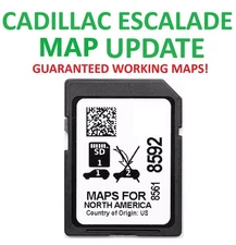 FITS: CADILLAC ESCALADE 2021-2023 MAP UPDATE GPS Navigation SD Card 85618592