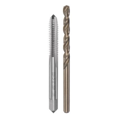 M6 x 1.25 H2 Straight Flute Tap 4.7mm Drill Bit High Speed Steel Tap Bit Set