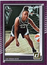 2025 Donruss WNBA #23 Jewell Loyd Purple Shimmer #/99 SN