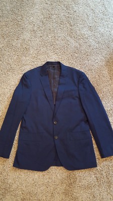 J. Crew Crosby Suit Jacket in Italian Chino - Admiral Blue - Size 40R - NWT