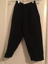George Boys Black Dress Pants Slacks Zip Size 4 Regular