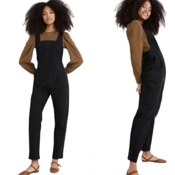 MADEWELL $158 锥形工作服 Clybourn 洗弹力牛仔交叉带 尺寸 2 — 第 2/4 张图片