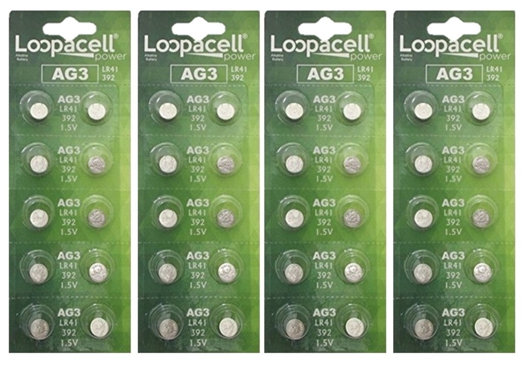 40 Pk AG3 LR41 392 392A SR736 LR736 Alkaline Button Cell Battery