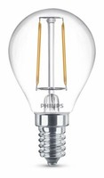 Philips E14 Ledclassic Tropfenform 2W Wie 25W Warmweisses Licht FilamentfäDen