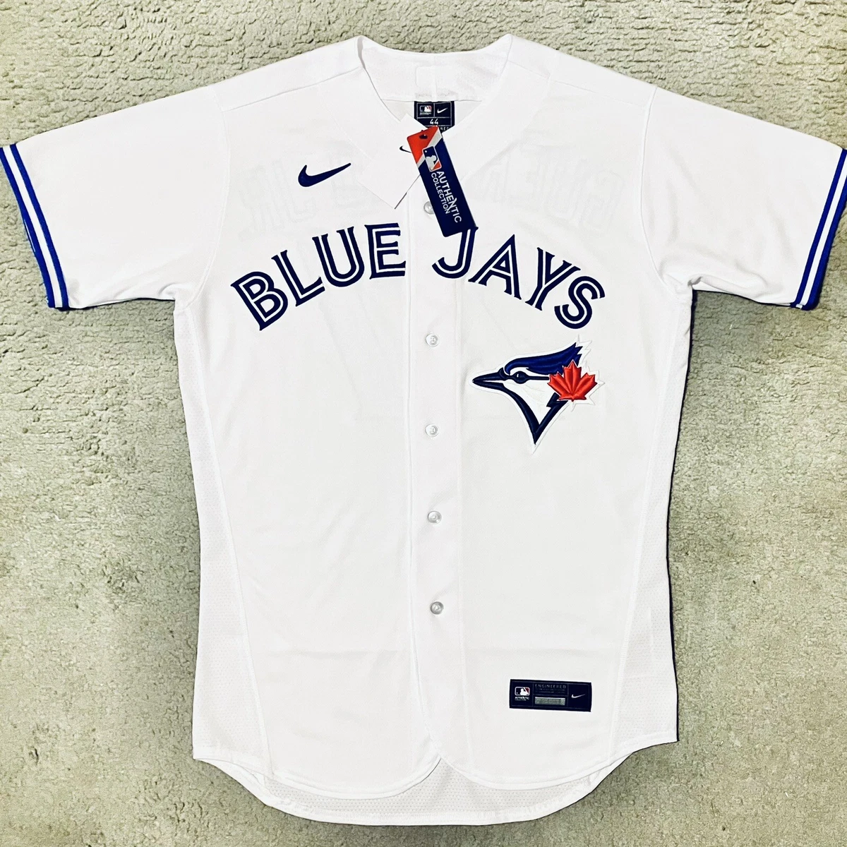 NWT Size 44 Nike Authentic Vladimir Guerrero Jr. Toronto Blue Jays Home Jersey
