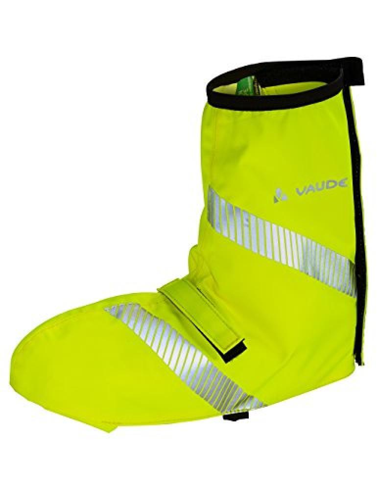 (TG. 40-43) VAUDE Luminum Bike, Gambale Antipioggia per Ciclismo Uomo, Neon Yell