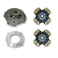 Road Choice 15 1/2" x 2" Clutch Kit Replaces 108391-74 | 10 Spring - 4 PAD - EZ