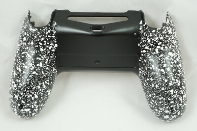 White Textured Non-slip Back Shell For PS4 Controller - New - For ...