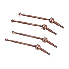 KYX New steel Front Rear CVD Drive Shaft for Tamiya 1/10 Hotshot II The Bigwig