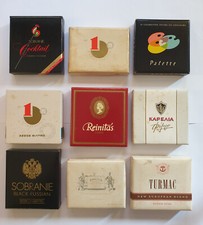 LOTTO DI 9 RARI PACCHETTI SIGARETTE VUOTI VINTAGE ANNI 70/80 FORMATO DA 20 LARGE