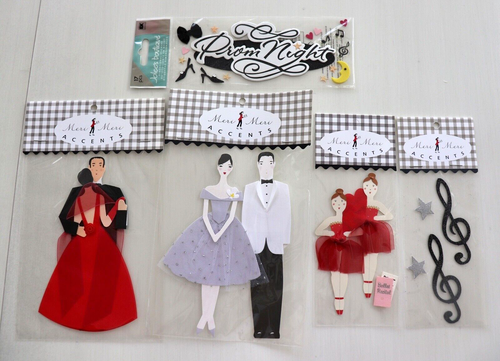 EK Success Jolee's Boutique Aufkleber – Schnurrbart Auf Sticks, 5 Stück, Für Deko