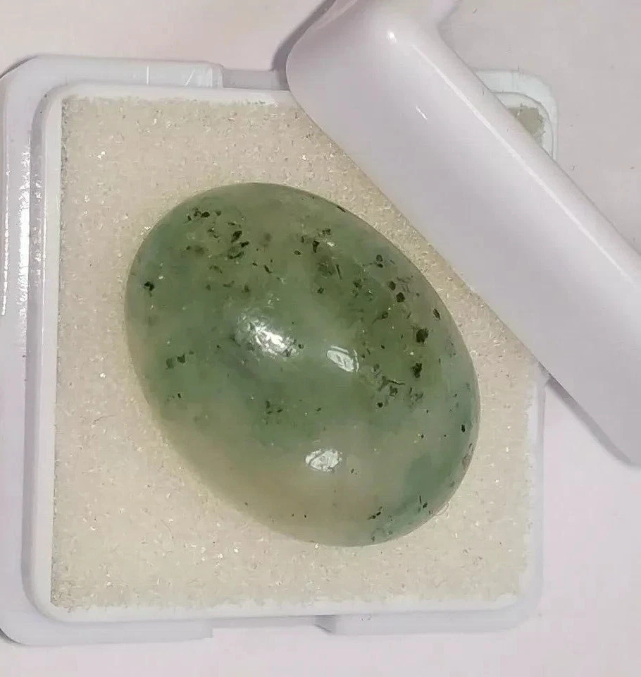 Loser Edelstein Natürlich Russische Smaragd 17.50 Karat Oval Form Mit Zertifikat - Bild 3 von 4