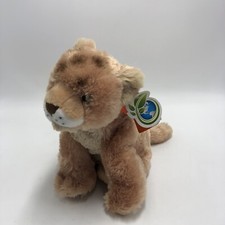 Wild Republic Lion Baby 12" Plush Soft Stuffed Animal Cub Tan Toy 10911 Tag